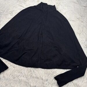 Tarnish Women's OS Black Tarnish Bat Sleeve Cardigan Goth Grunge Whimsigoth